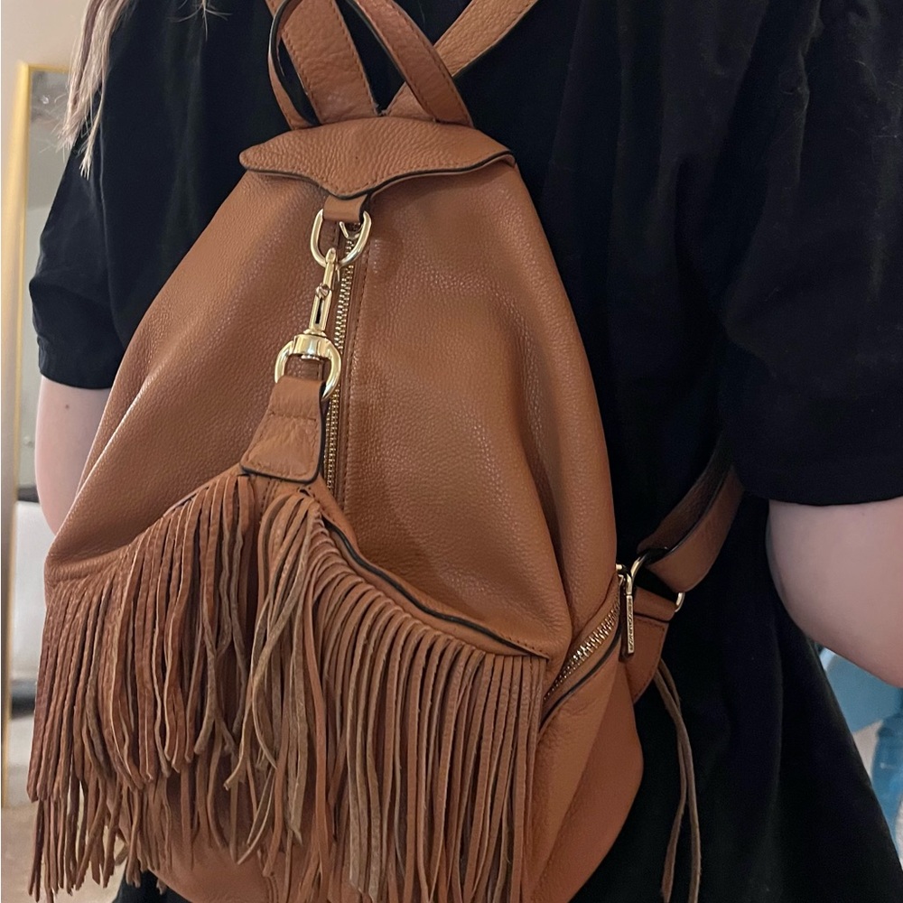 Rebecca Minkoff Julian Fringe Backpack. Excellent condition !